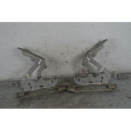 Cerniere Cofano Anteriore DX e SX Mercedes Classe C W204 Dal 2007 al 2013 Cod A2048800828  1748616672059