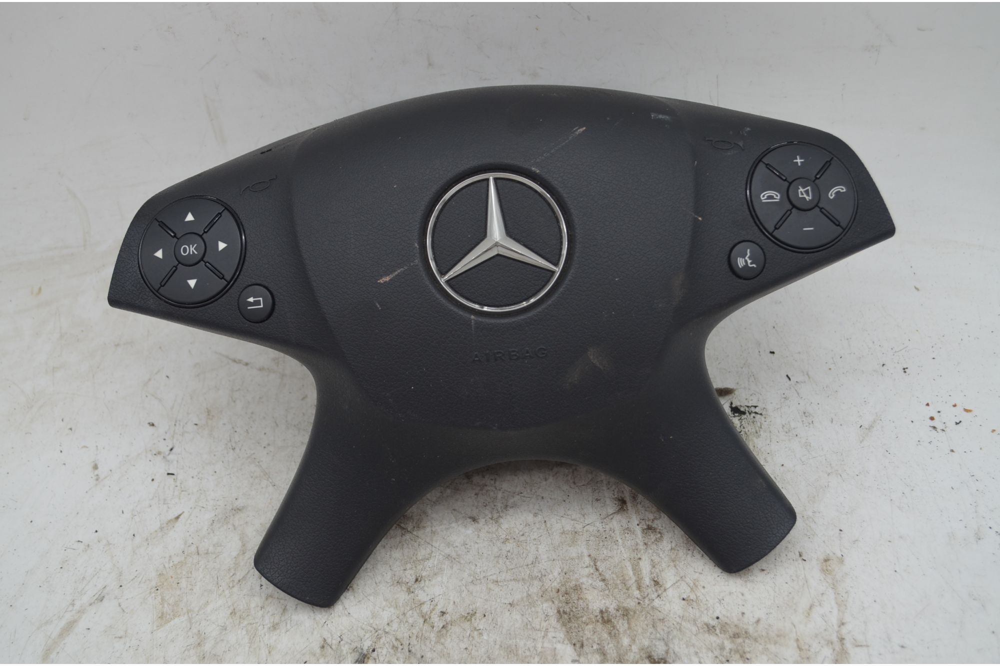 Airbag Volante Mercedes Classe C W204 Dal 2007 al 2013 Cod 0589-P1-001019  1748945694166