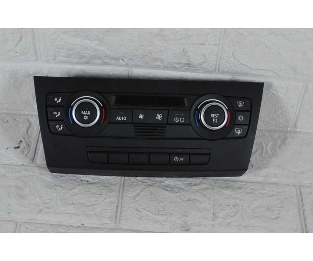 Controllo comando clima Bmw Serie 3 E90 Dal 2005 al 2013 Cod. 64119162983-01  1622033535824