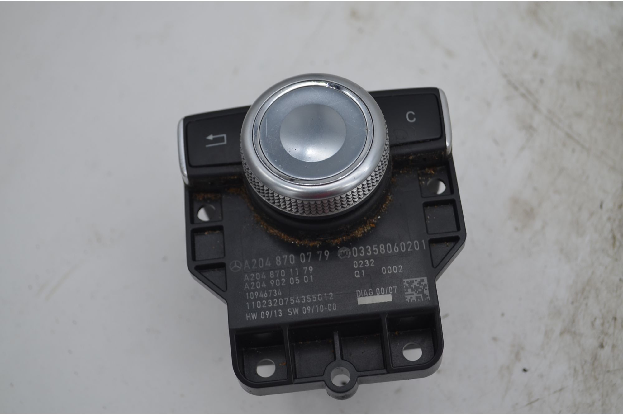 Pulsantiera Controllo Autoradio Mercedes Classe C W204 Dal 2007 al 2013 Cod A2048700779  1748954896919