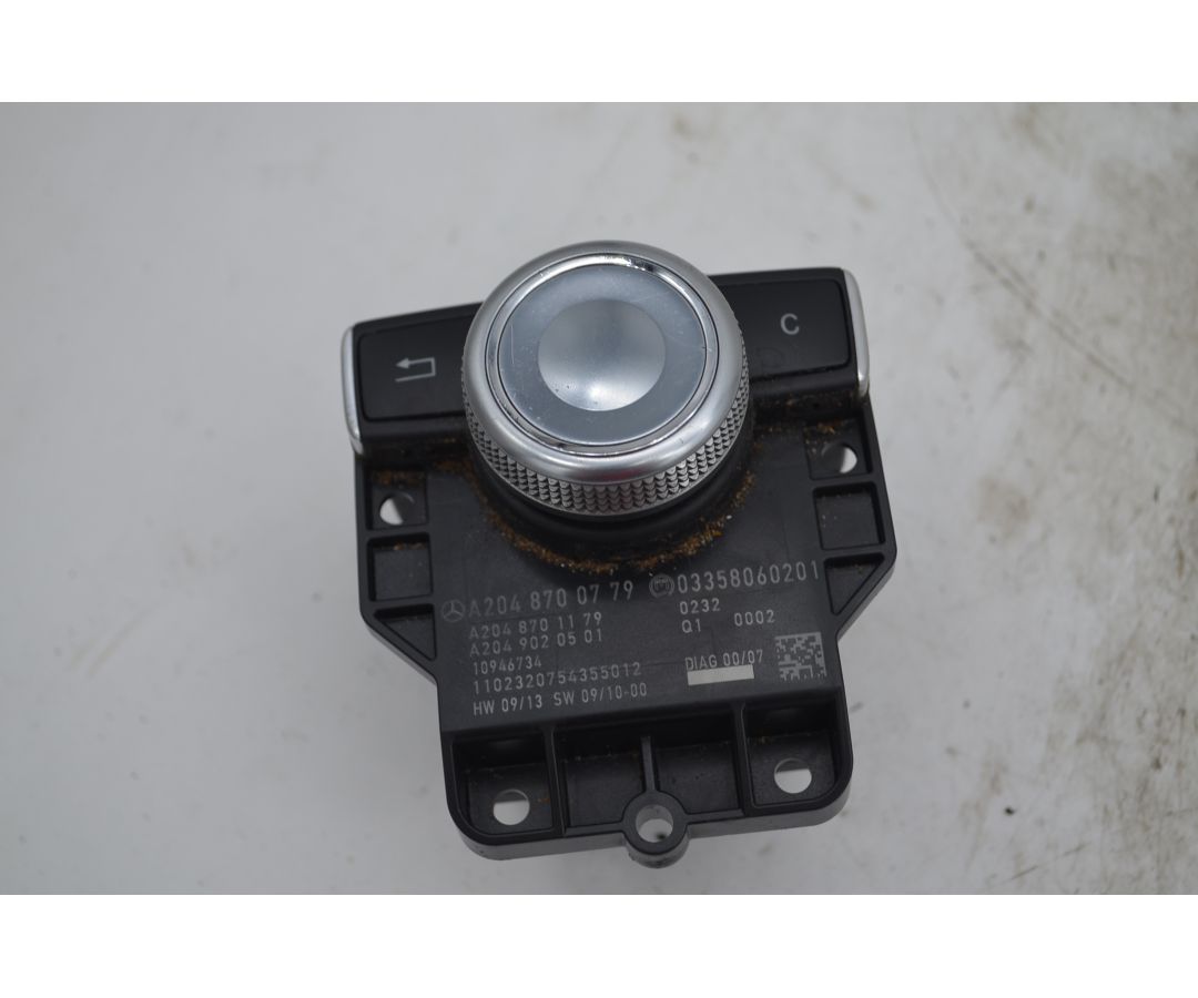 Pulsantiera Controllo Autoradio Mercedes Classe C W204 Dal 2007 al 2013 Cod A2048700779 1748954896919 Pulsantiera Controllo Autoradio Mercedes Classe C W204 Dal 2007 al 2013 Cod A2048700779 1748954896919