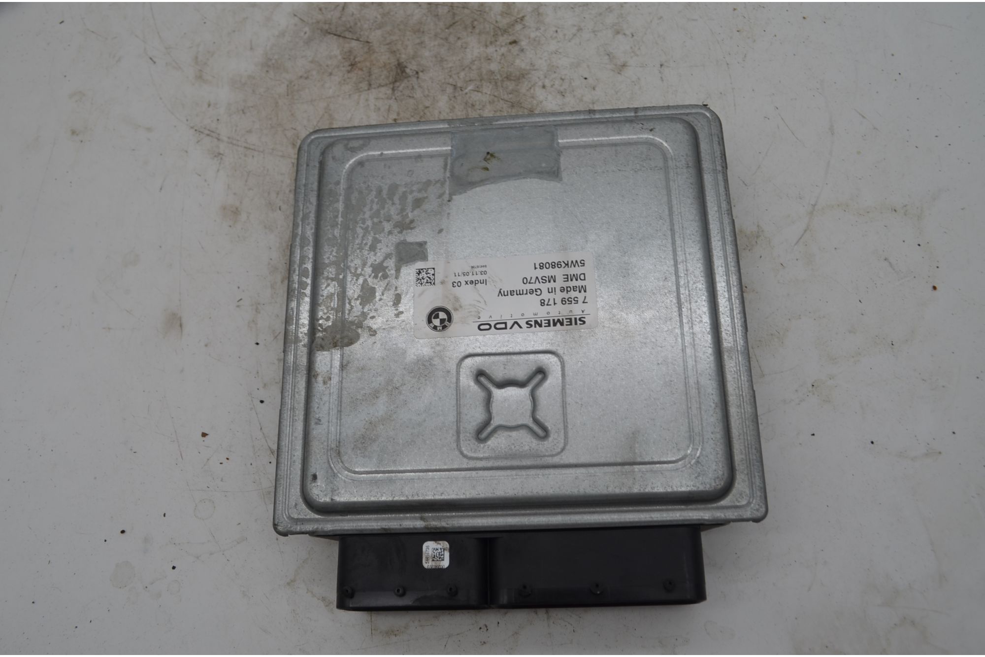 Centralina ECU BMW Serie 5 E60 Dal 2003 al 2010 Cod 7559178  1749019450534