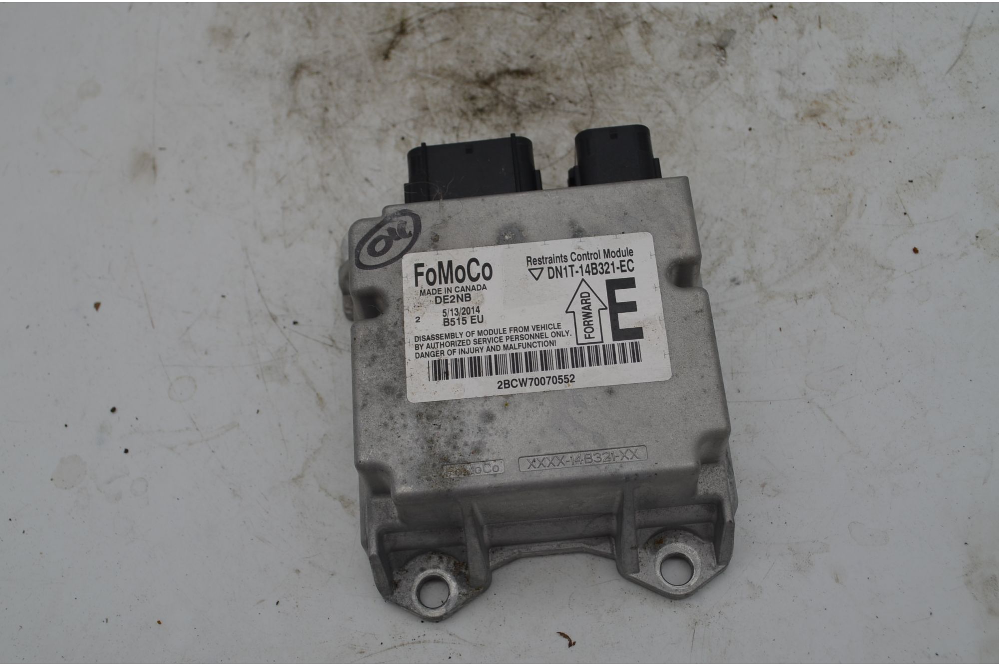 Centralina ECU Ford Ecosport Dal 2014 al 2018 Cod DN1T-14B321-EC  1749046534030