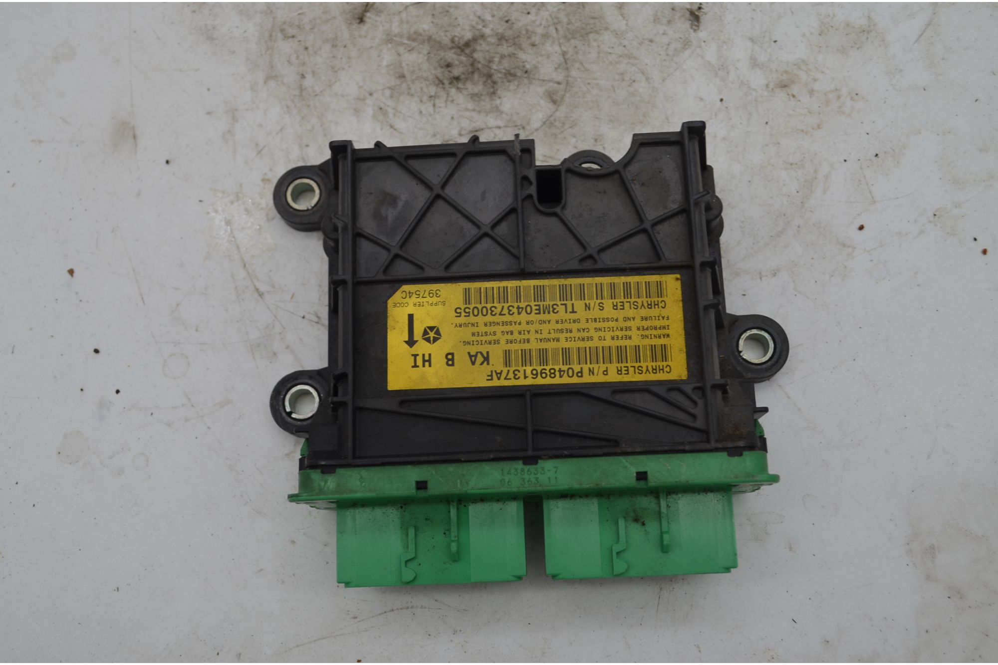 Centralina Airbag Dodge Nitro Dal 2006 al 2011 Cod P04896137AF  1749112765733