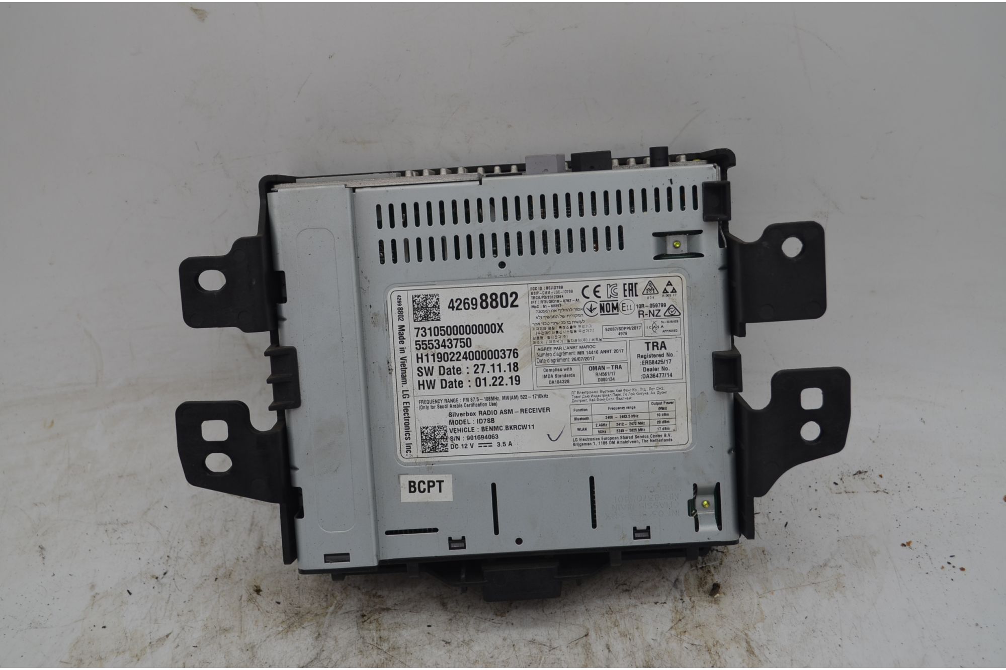 Autoradio Opel Karl Dal 2017 in poi Cod 42698802  1749199235648