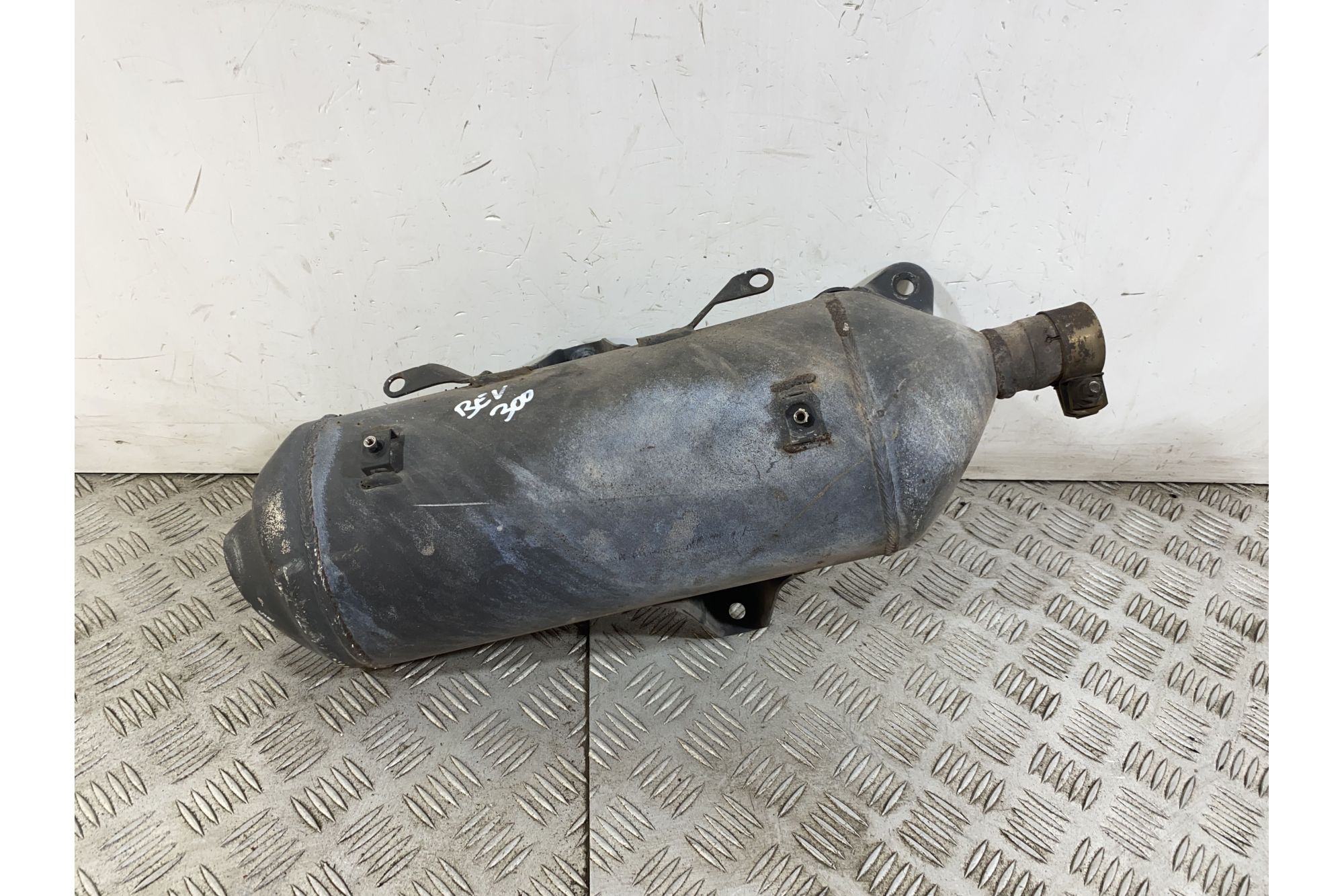Marmitta Terminale Di Scarico Piaggio Beverly 300 dal 2011 al 2018  1749203008428