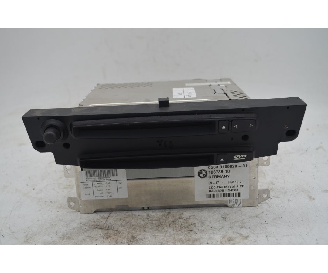 Autoradio Bmw Serie 5 E60 Dal 2003 al 2010 Cod 65839159028-01 1749205961981 Autoradio Bmw Serie 5 E60 Dal 2003 al 2010 Cod 65839159028-01 1749205961981