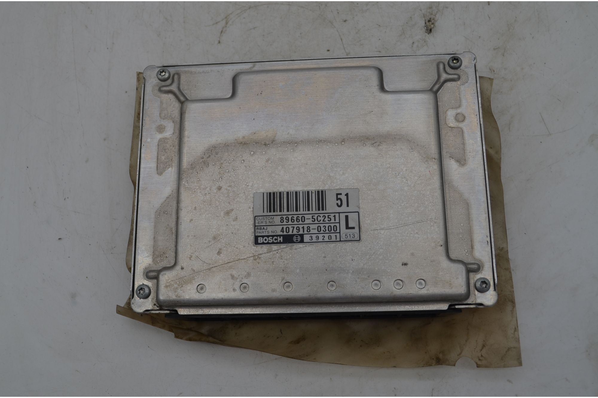 Centralina ECU Toyota Yaris Dal 2005 al 2011 Cod 89660-5C251  1749713814854