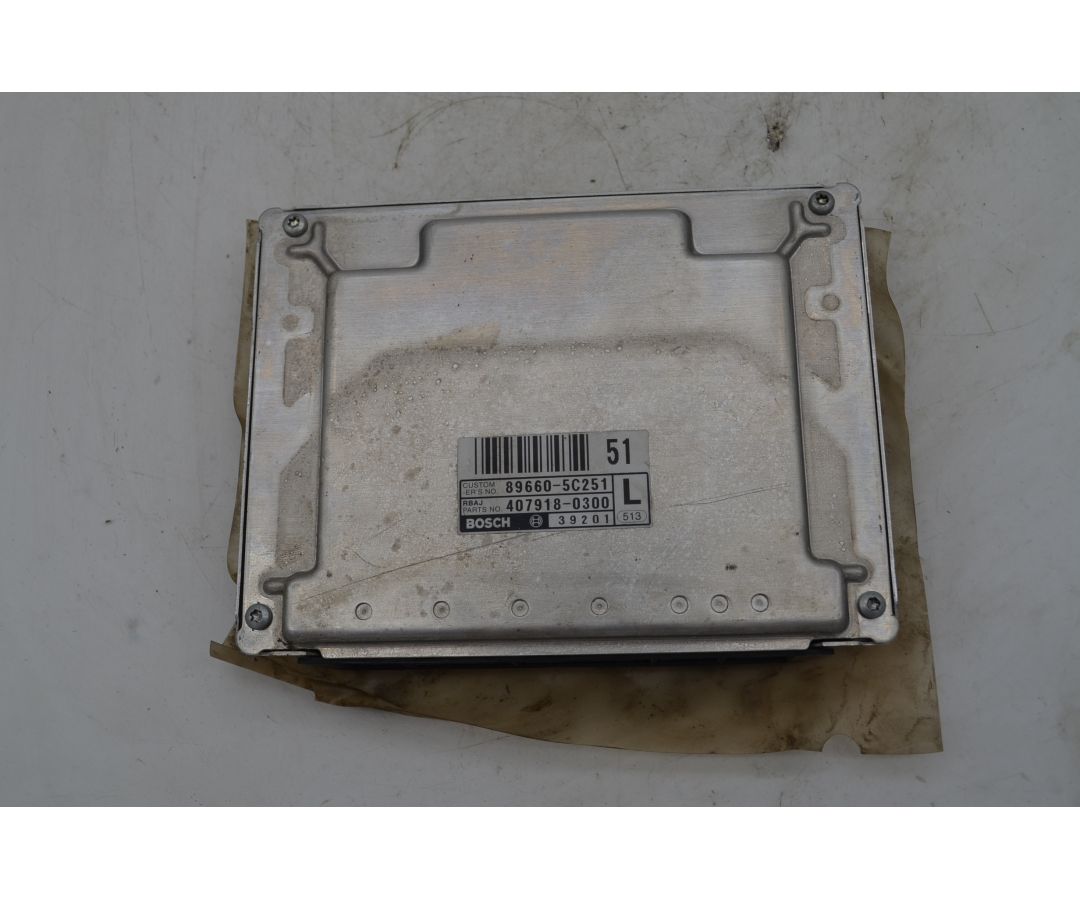Centralina ECU Toyota Yaris Dal 2005 al 2011 Cod 89660-5C251 1749713814854 Centralina ECU Toyota Yaris Dal 2005 al 2011 Cod 89660-5C251 1749713814854