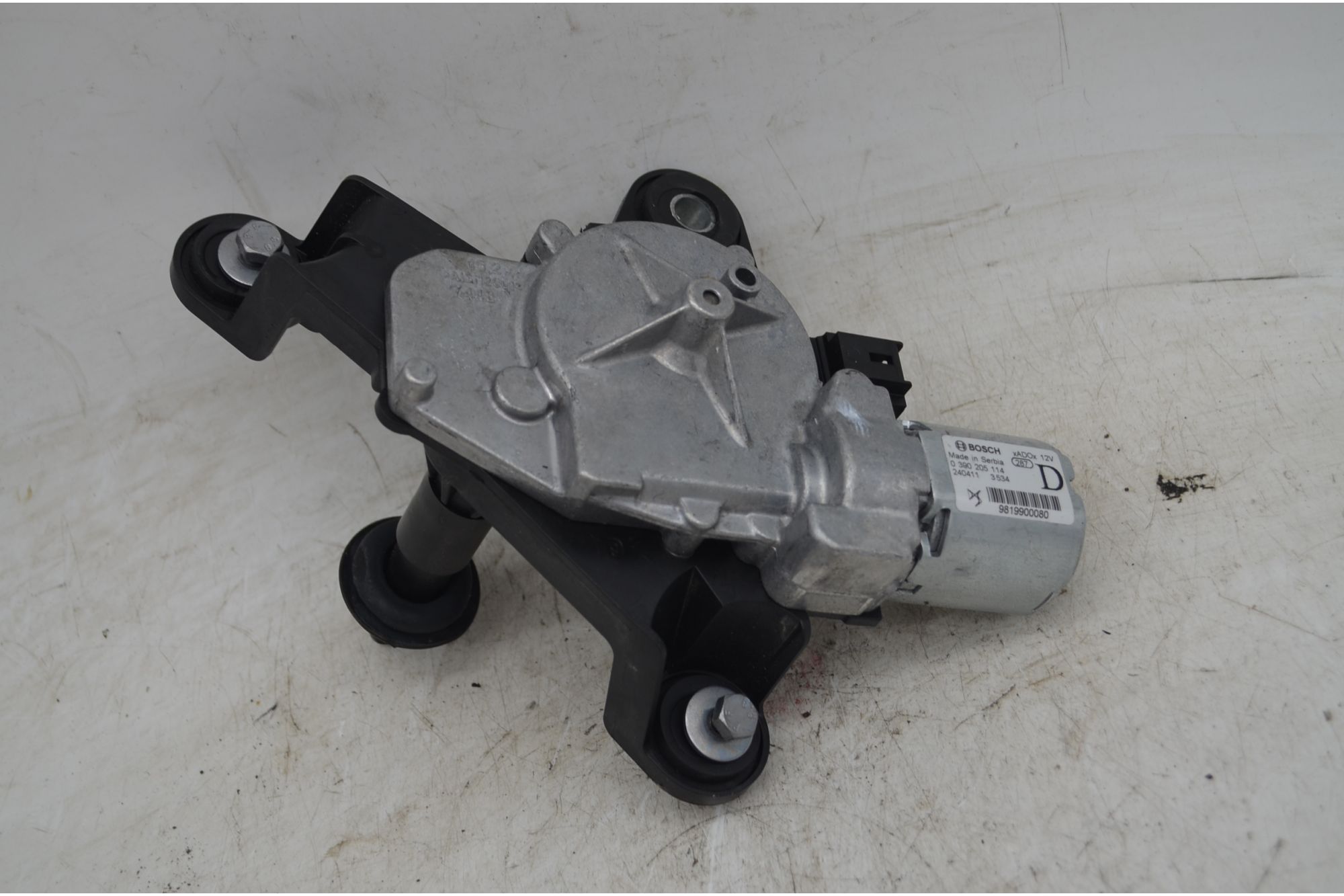 Motorino Tergilunotto Posteriore Peugeot 208 Dal 2023 in poi Cod 0390205114  1750056053206