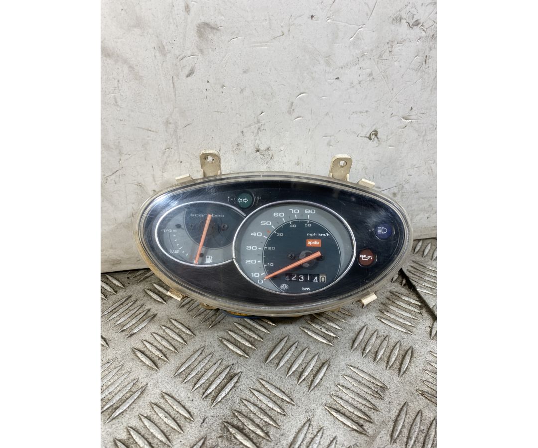 Strumentazione Contachilometri Aprilia Scarabeo 50 2t dal 2008 al 2017 KM 42314 1750080696387 Strumentazione Contachilometri Aprilia Scarabeo 50 2t dal 2008 al 2017 KM 42314 1750080696387