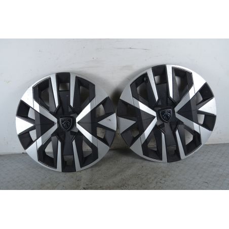 Coppia di borchie Peugeot 208 Dal 2023 in poi Cod 9851849880  1750086093289