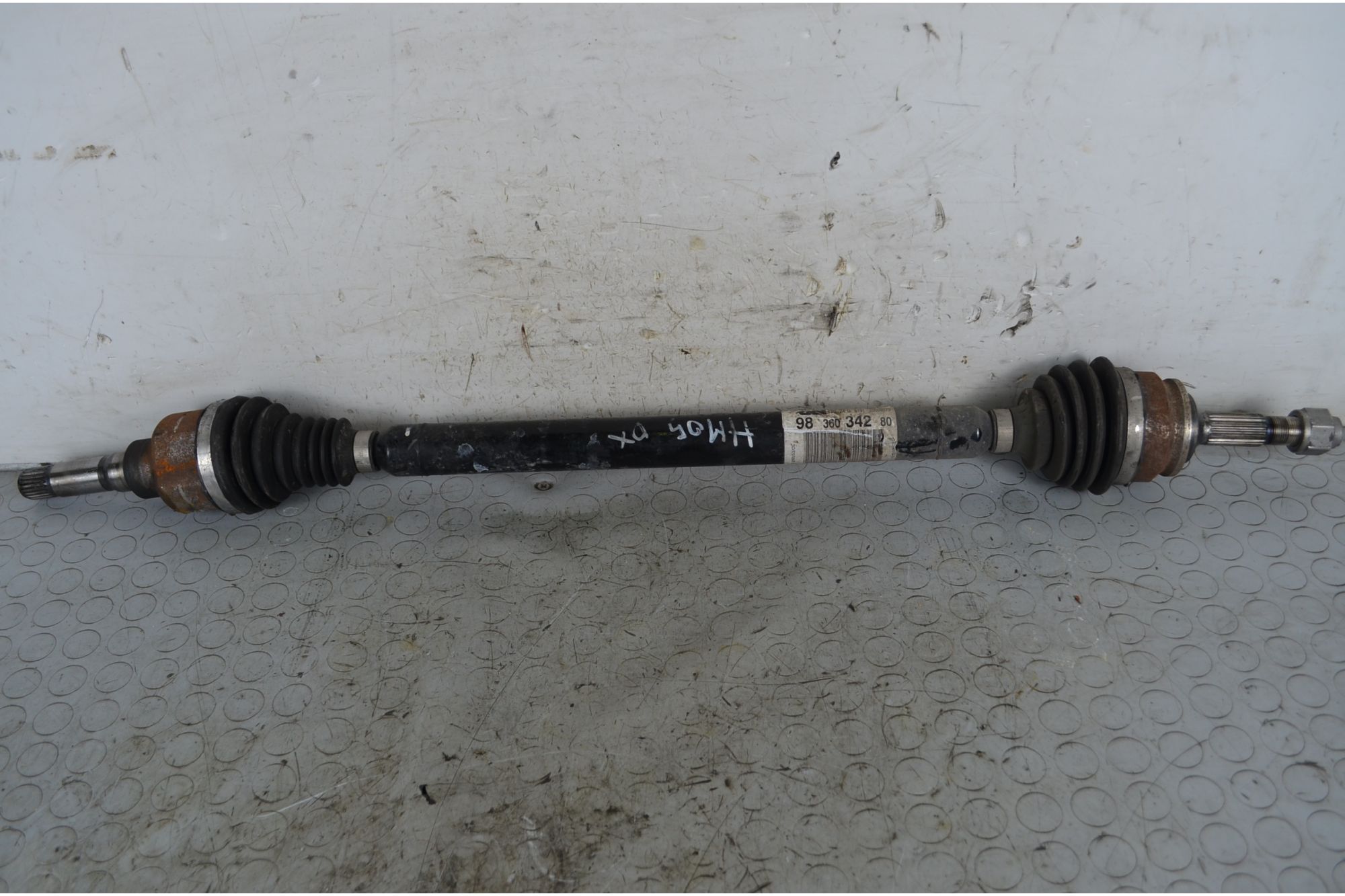 Semiasse Anteriore DX Peugeot 208 Dal 2023 in poi Cod 9836034280  1750148914941