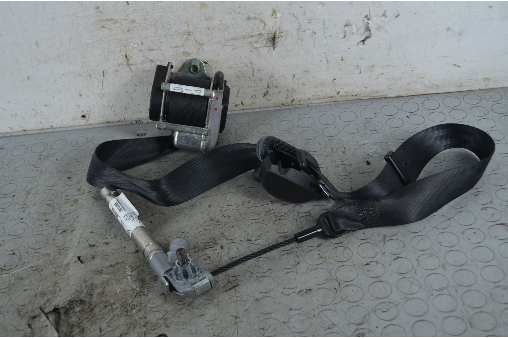 Cintura di sicurezza anteriore DX Lancia Ypsilon Dal 2011 in poi Cod 617361600  1750255488694