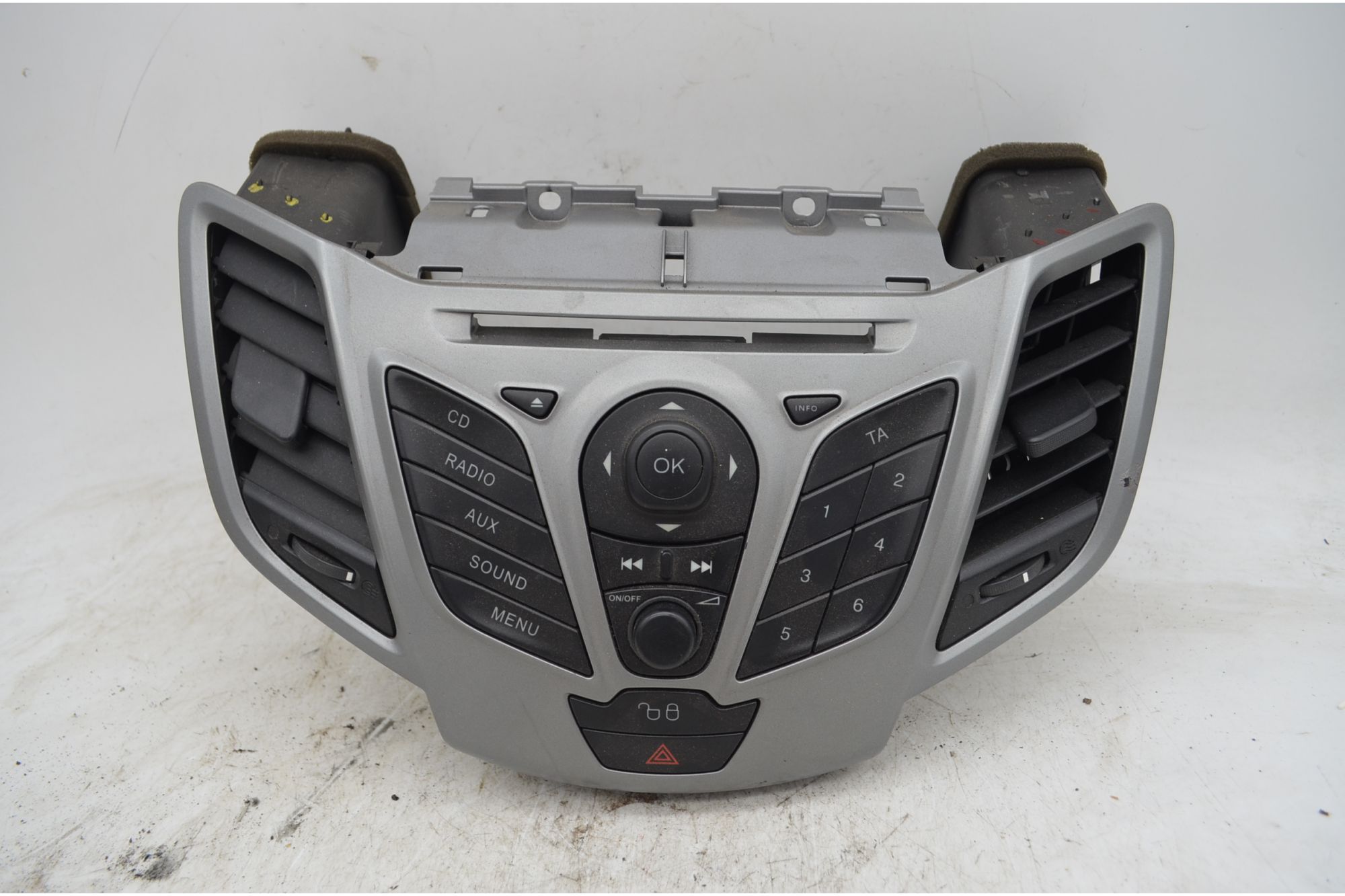 Pulsantiera Autoradio Ford Fiesta VI Dal 2008 al 2017 Cod 8A6T18K811AD  1750324885157