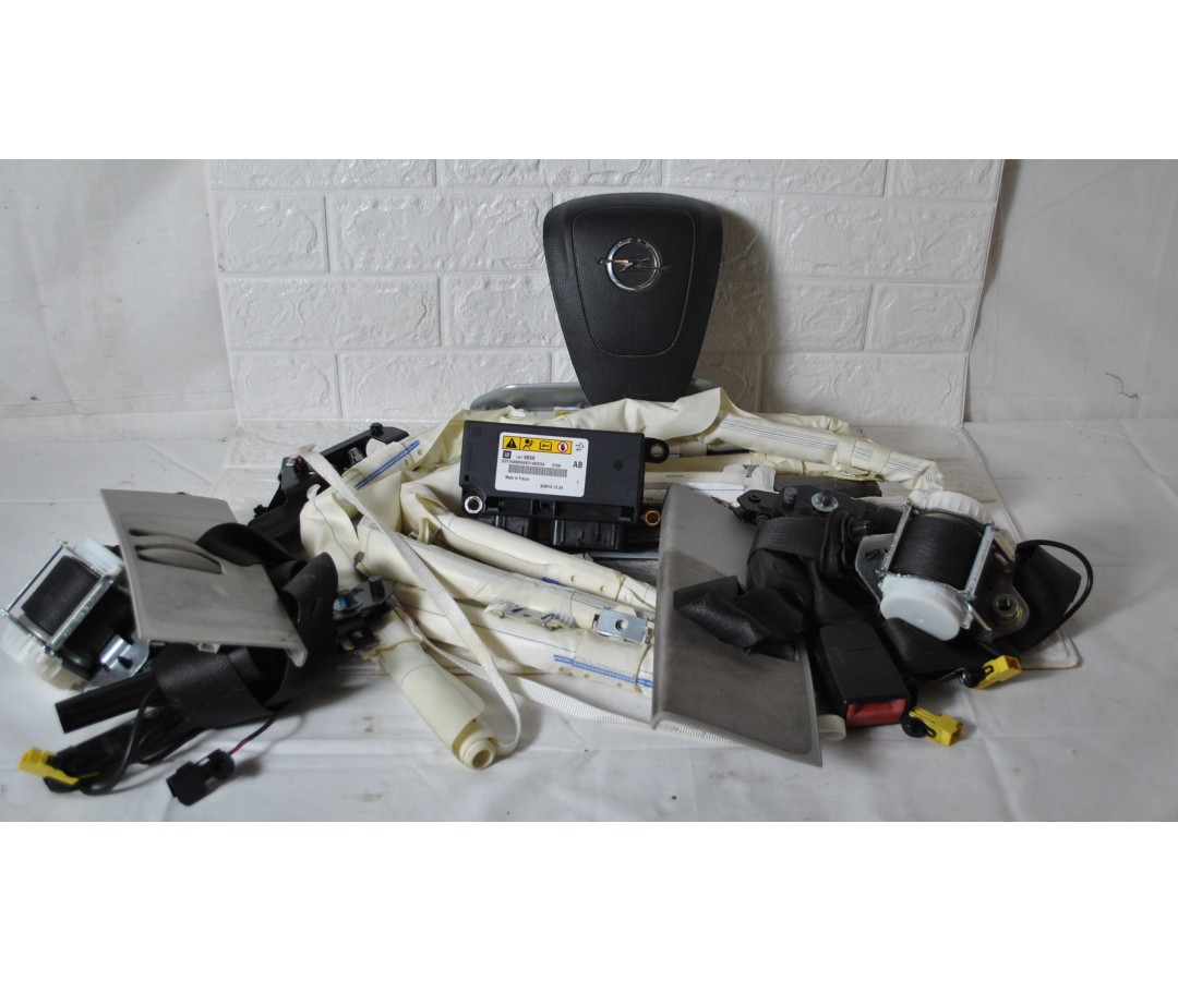 Kit Airbag Opel Meriva A Dal 2003 al 2010 Cod. 13576859  1622535989576