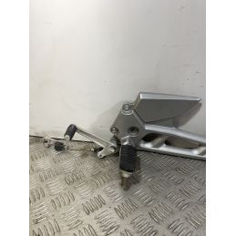 Pedana Poggiapiedi Passeggero Sinistro Sx Suzuki GSR 600 dal 2006 al 2011  1750683723183