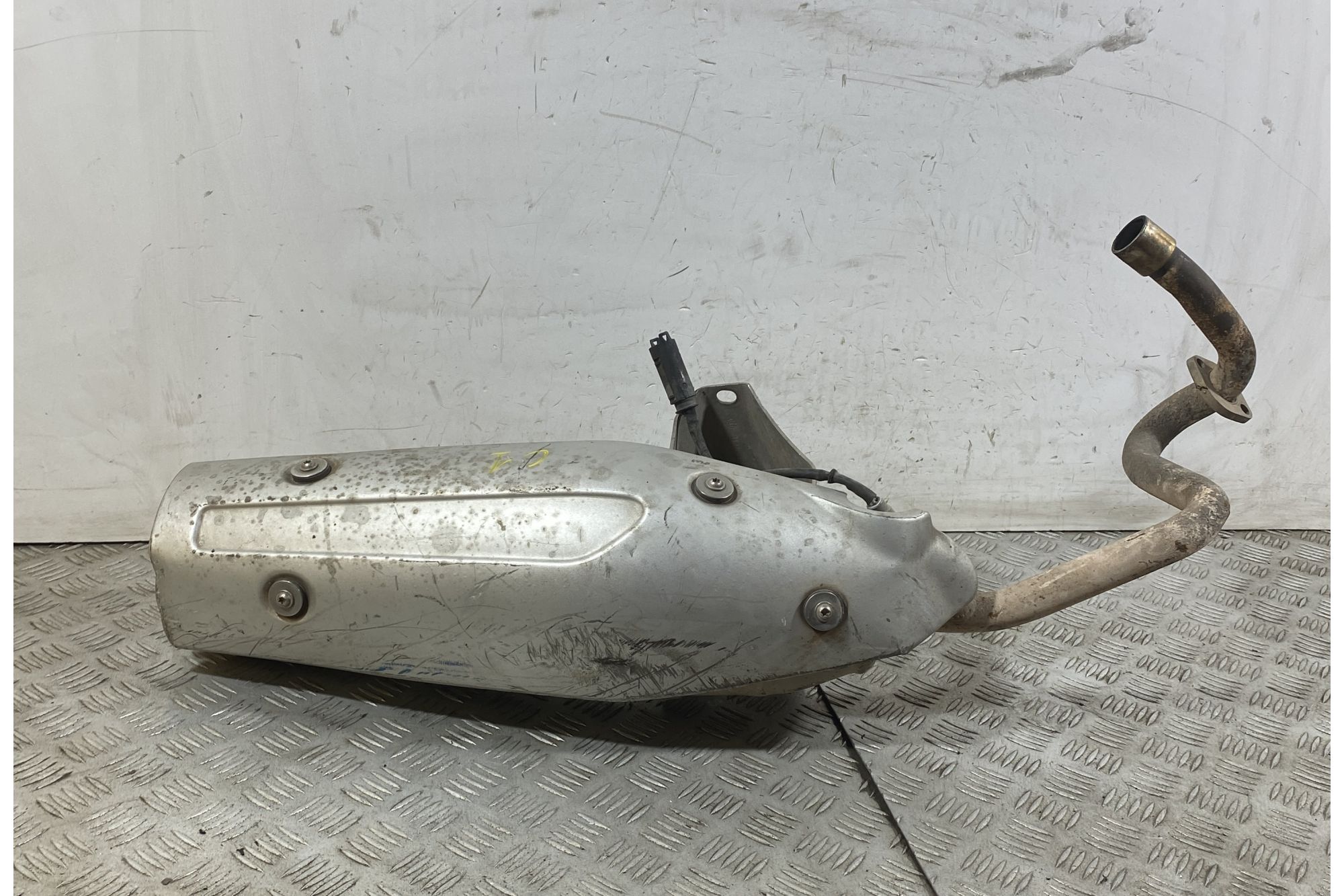 Marmitta Terminale Di Scarico BMW C1 125 / 200 dal 1999 al 2003  1750771229405