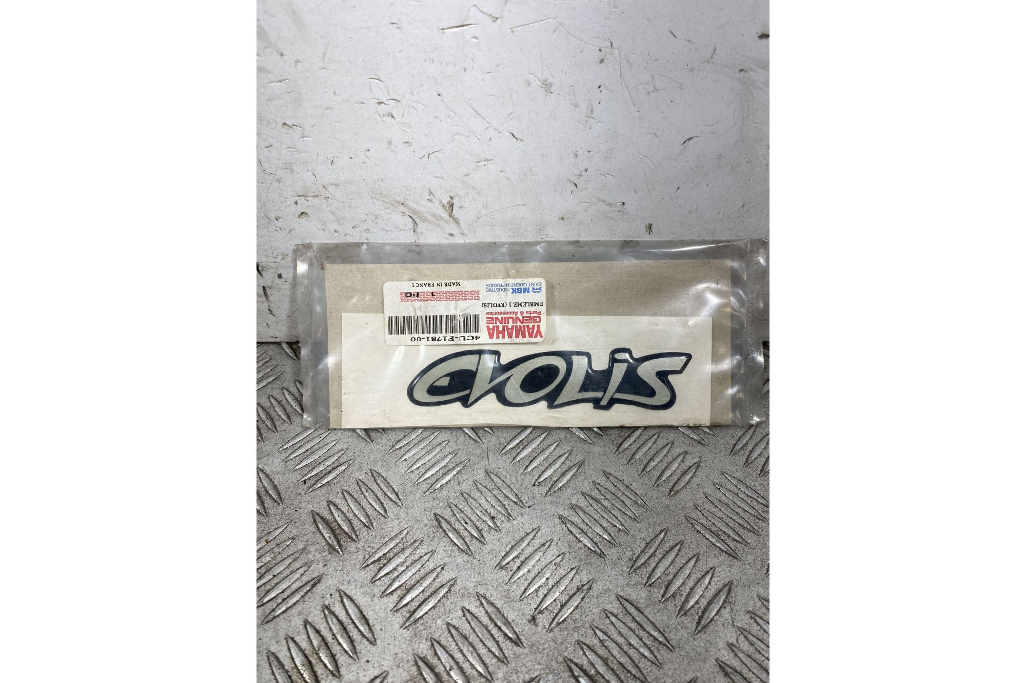 Scritta Adesiva Decalcomania Originale MBK Evolis 50 Dal 1992 al 1998 Cod 4CU-F1781-00  1751465902925