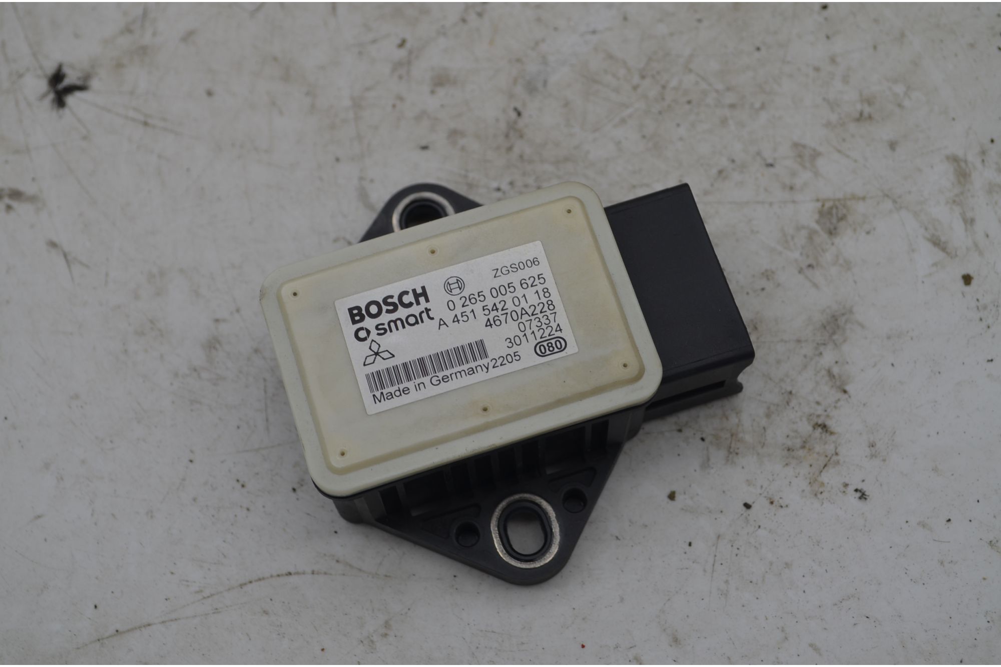 Sensore Imbardata ESP Smart ForTwo W451 Dal 2007 al 2014 Cod A4515420118  1751631198541