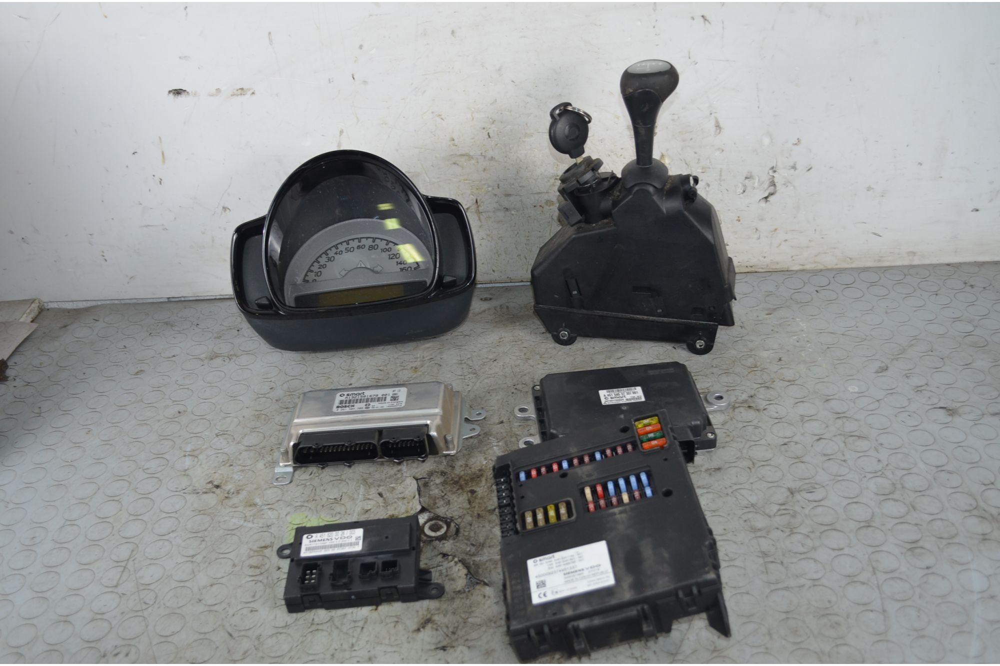 Kit Chiave Smart ForTwo W451 Dal 2007 al 2014 Cod A1321501679  1751635100878