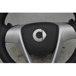 Volante con Palette + Airbag + Contatto Spiralato Smart ForTwo W451 Dal 2007 al 2014 Cod A4514600218C72U  1752051514430