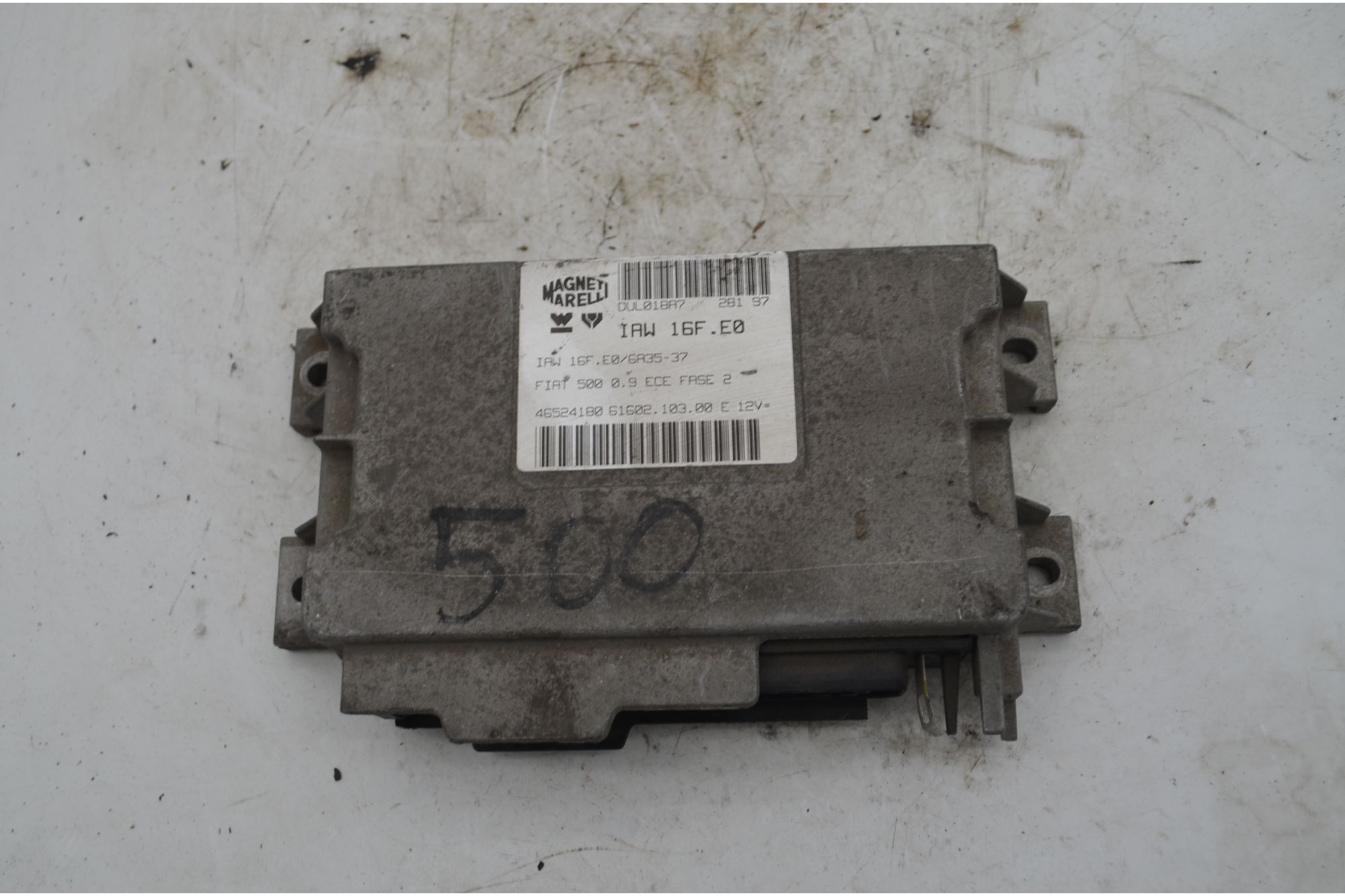 Centralina ECU Fiat Cinquecento Dal 1991 al 1998 Cod 46524180  1752561596186