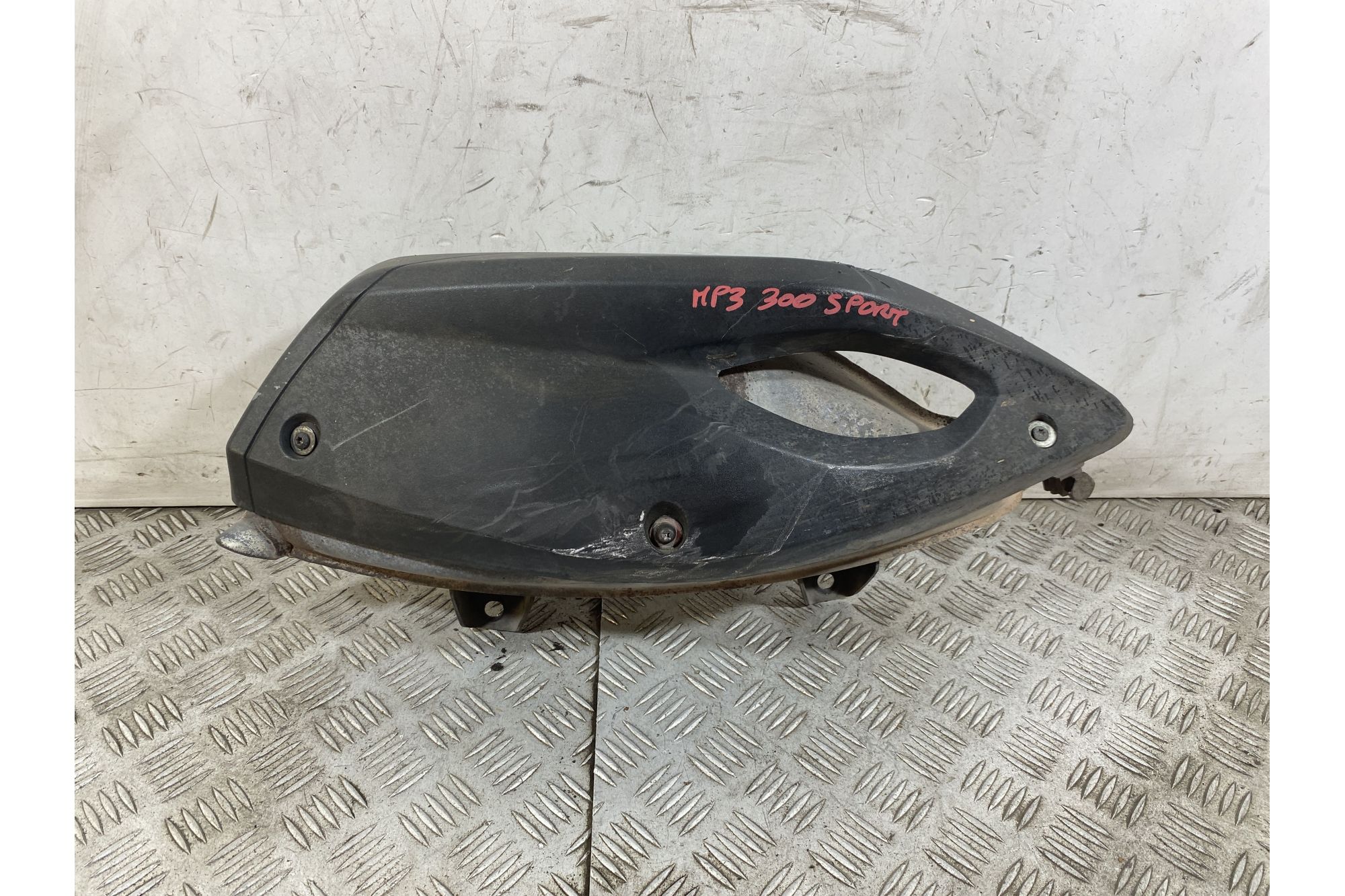 Marmitta terminale Di Scarico Piaggio MP3 300 HPE Sport Dal 2019 Al 2025  1752764873985