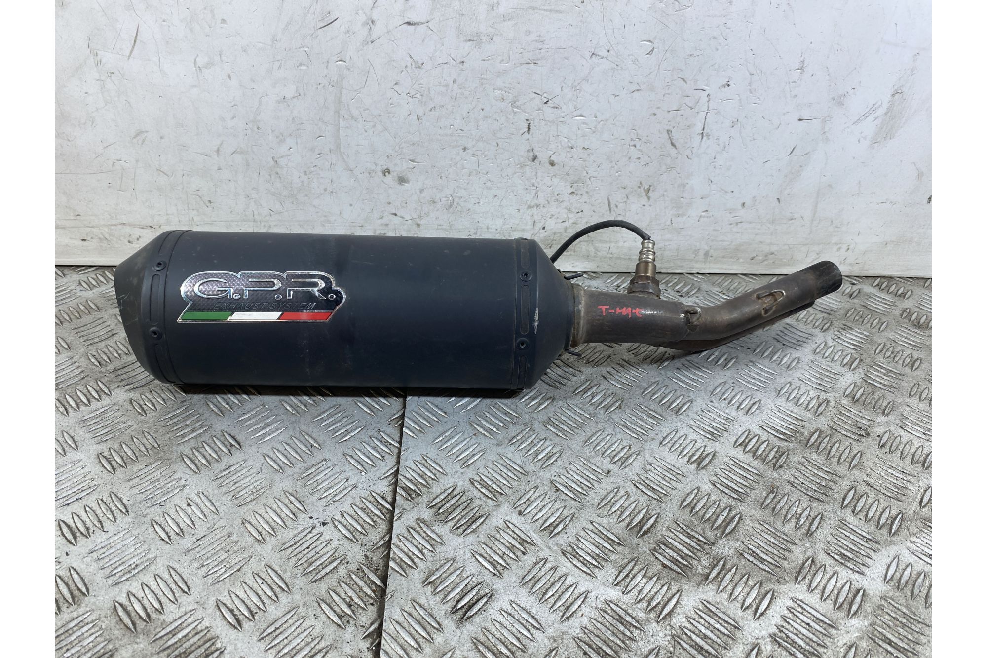 Marmitta Terminale Di Scarico Yamaha Tmax T-Max 500 dal 2008 al 2012  1752765831113