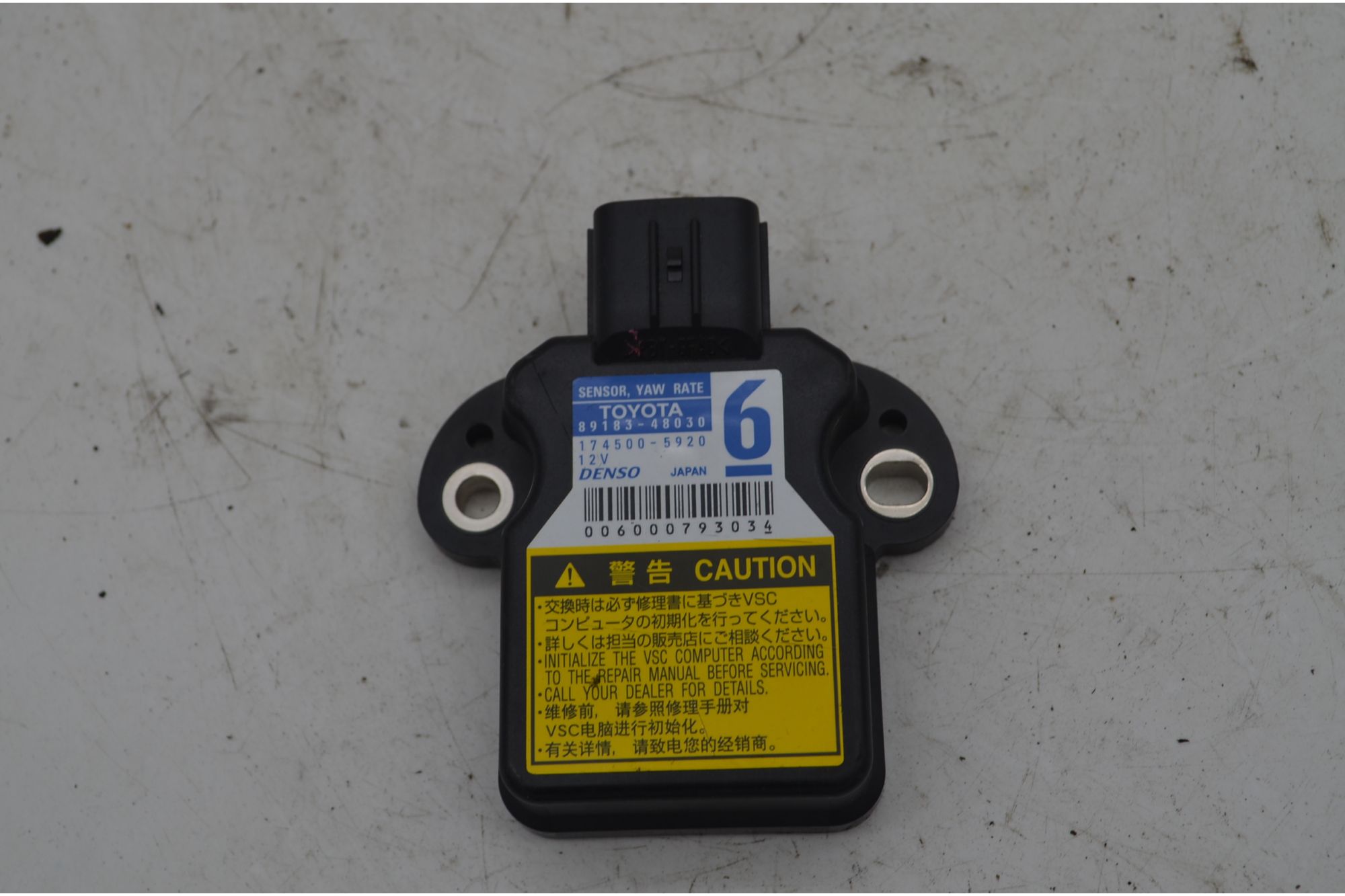 Sensori di Velocita Toyota IQ Dal 2009 al 2014 Cod 89183-48030  1753190119418