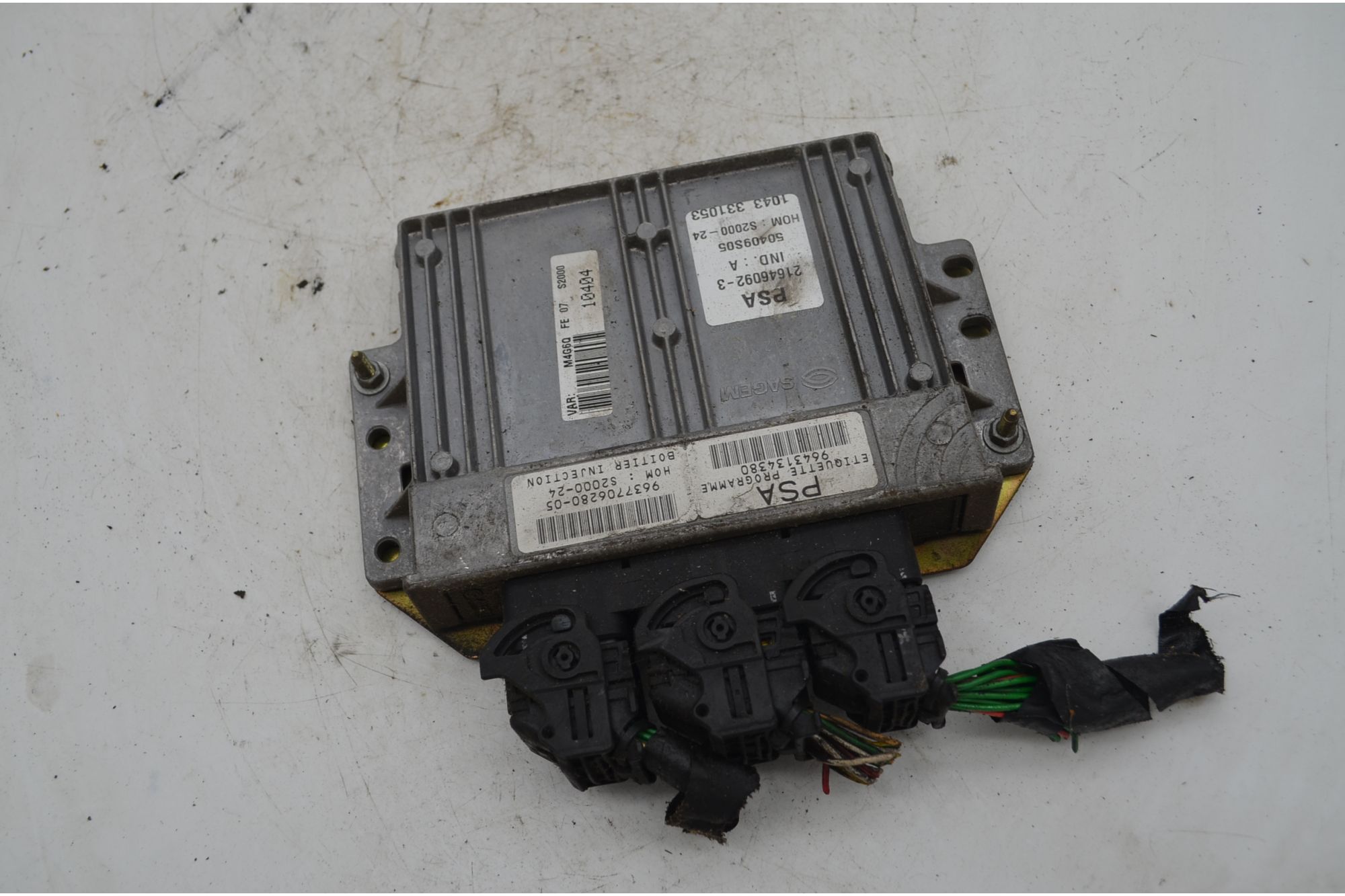 Centralina ECU Citroen Berlingo Dal 1996 al 2008 Cod 21646092-3  1753705220349