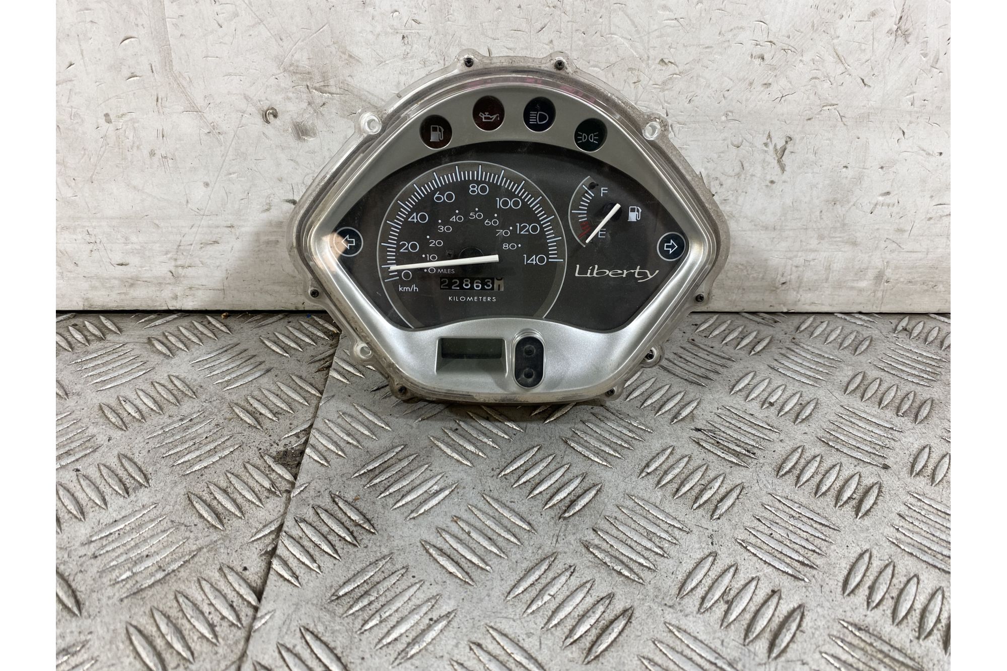 Strumentazione Contachilometri Piaggio Liberty 125 dal 2004 al 2016 Km 22863  1754388397915