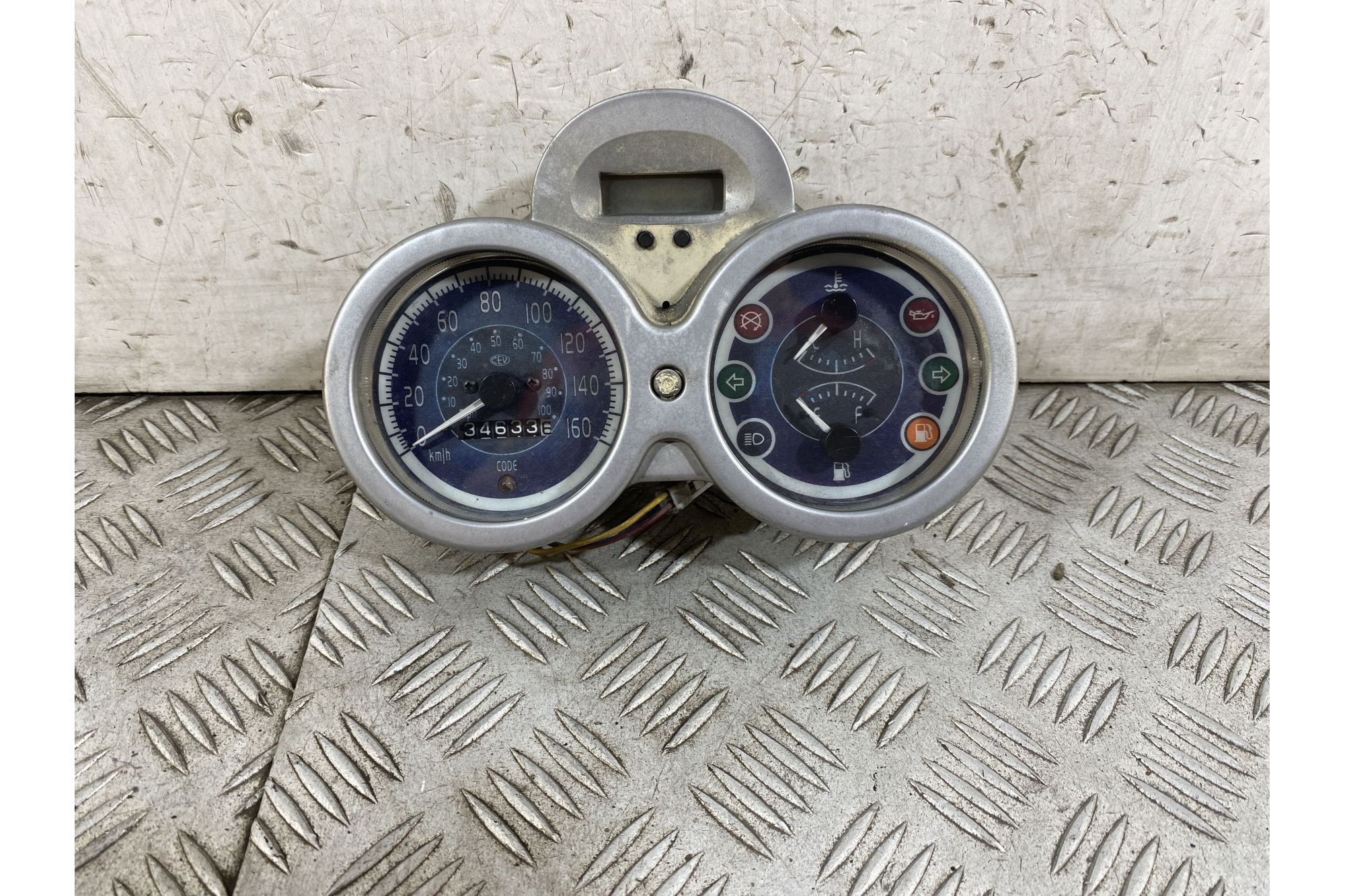 Strumentazione Contachilometri Piaggio Beverly 125 Dal 2002 al 2006 Km 34633  1754558614187