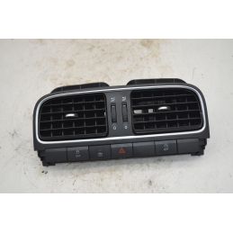 Bocchette Aria Centrali + Pulsantiera Luci Emergenza Volkswagen Polo 6R Dal 2009 al 2017 Cod 6R0819728  1755779241183