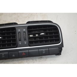 Bocchette Aria Centrali + Pulsantiera Luci Emergenza Volkswagen Polo 6R Dal 2009 al 2017 Cod 6R0819728  1755779241183