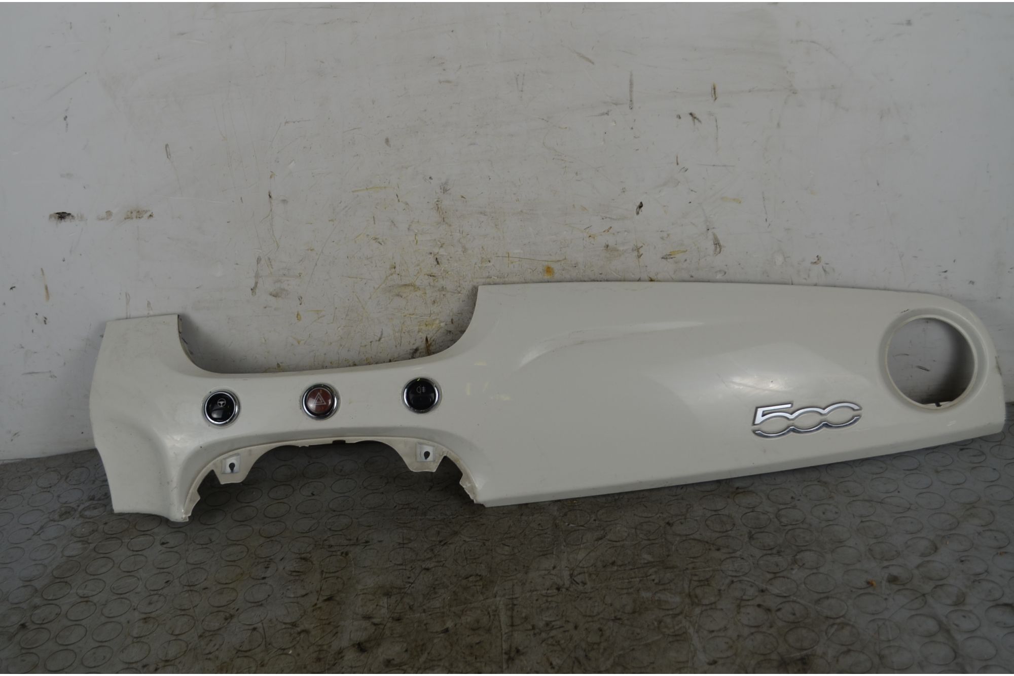 Modanatura Cruscotto Anteriore Centrale Fiat 500 Dal 2007 al 2015 Cod 6000626726  1755782946532