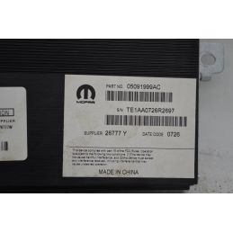 Centralina Amplificatore Jeep Cherokee Dal 2014 al 2018 Cod 05091999AC  1756282518731