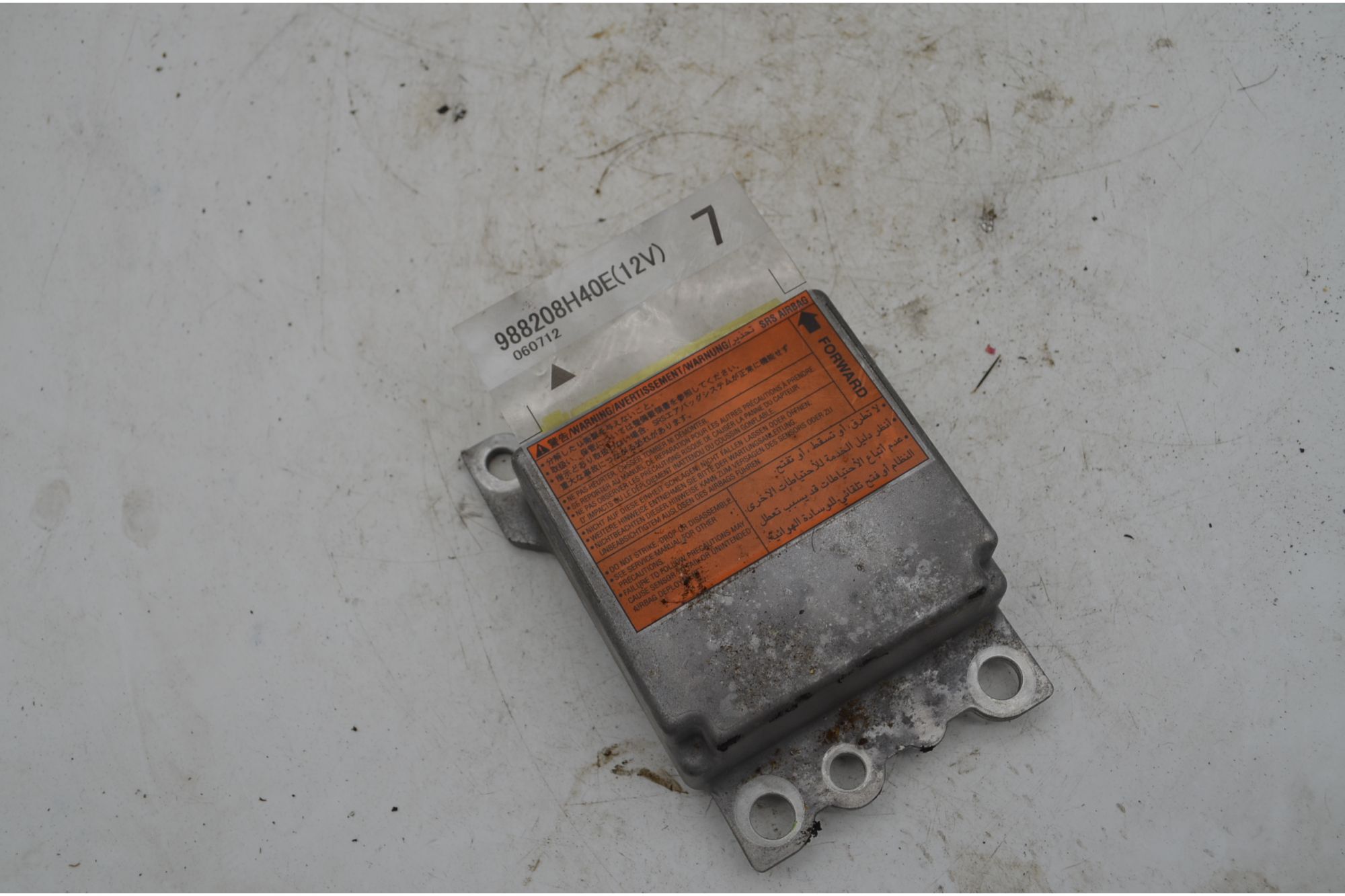 Centralina Airbag Nissan X-Trail Dal 2003 al 2007 Cod 988208H40E  1756289728713