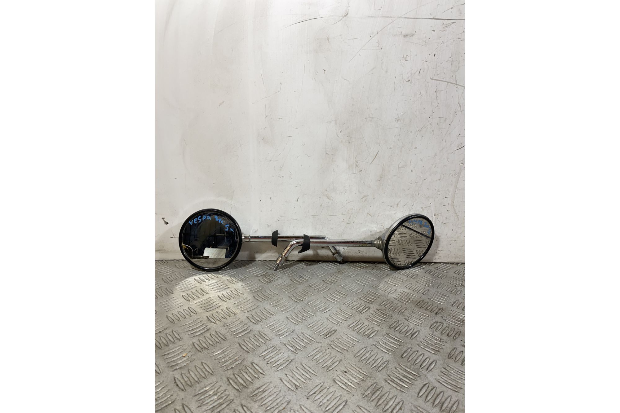 Coppia Specchietti Retrovisori Piaggio Vespa GT 200 L Dal 2003 al 2006  1756977310718