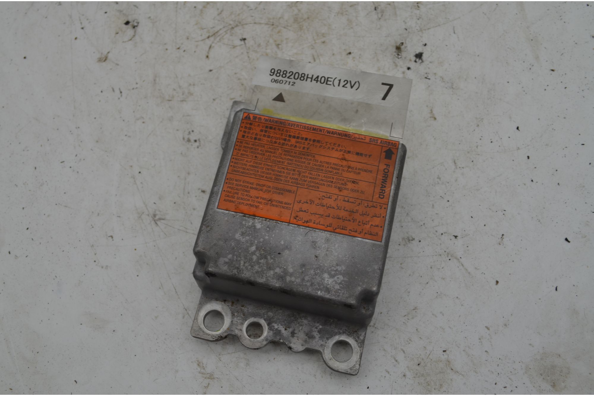 Centralina AirBag Nissan X-Trail dal 2003 al 2007 Cod 988208H40E  1757069922772