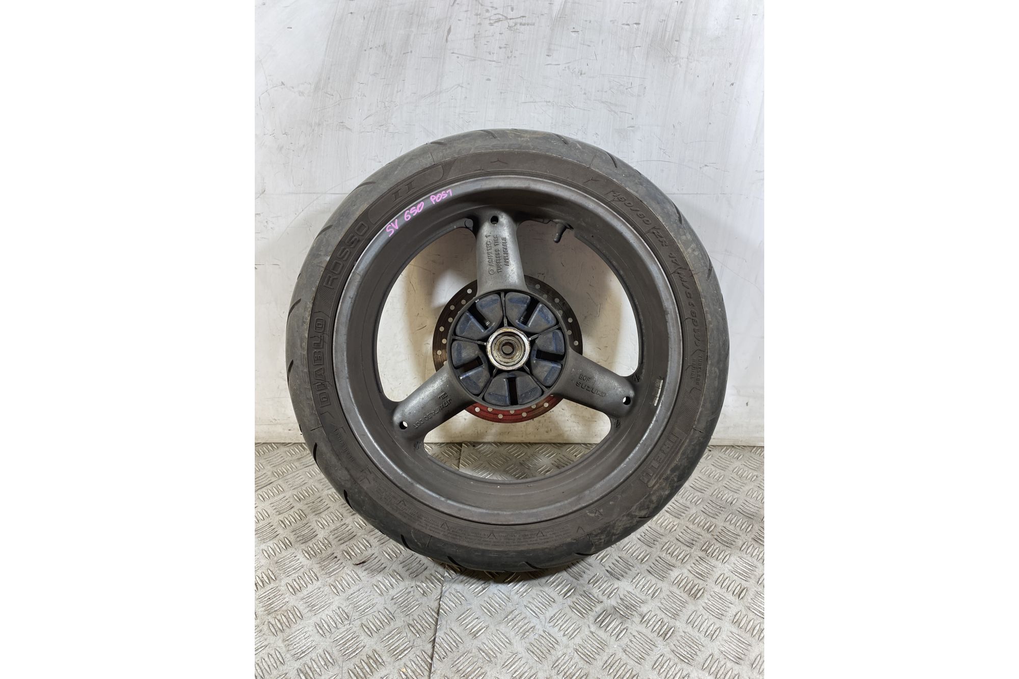 Cerchio posteriore Suzuki SV 650 Dal 2003 Al 2006  1757084613754