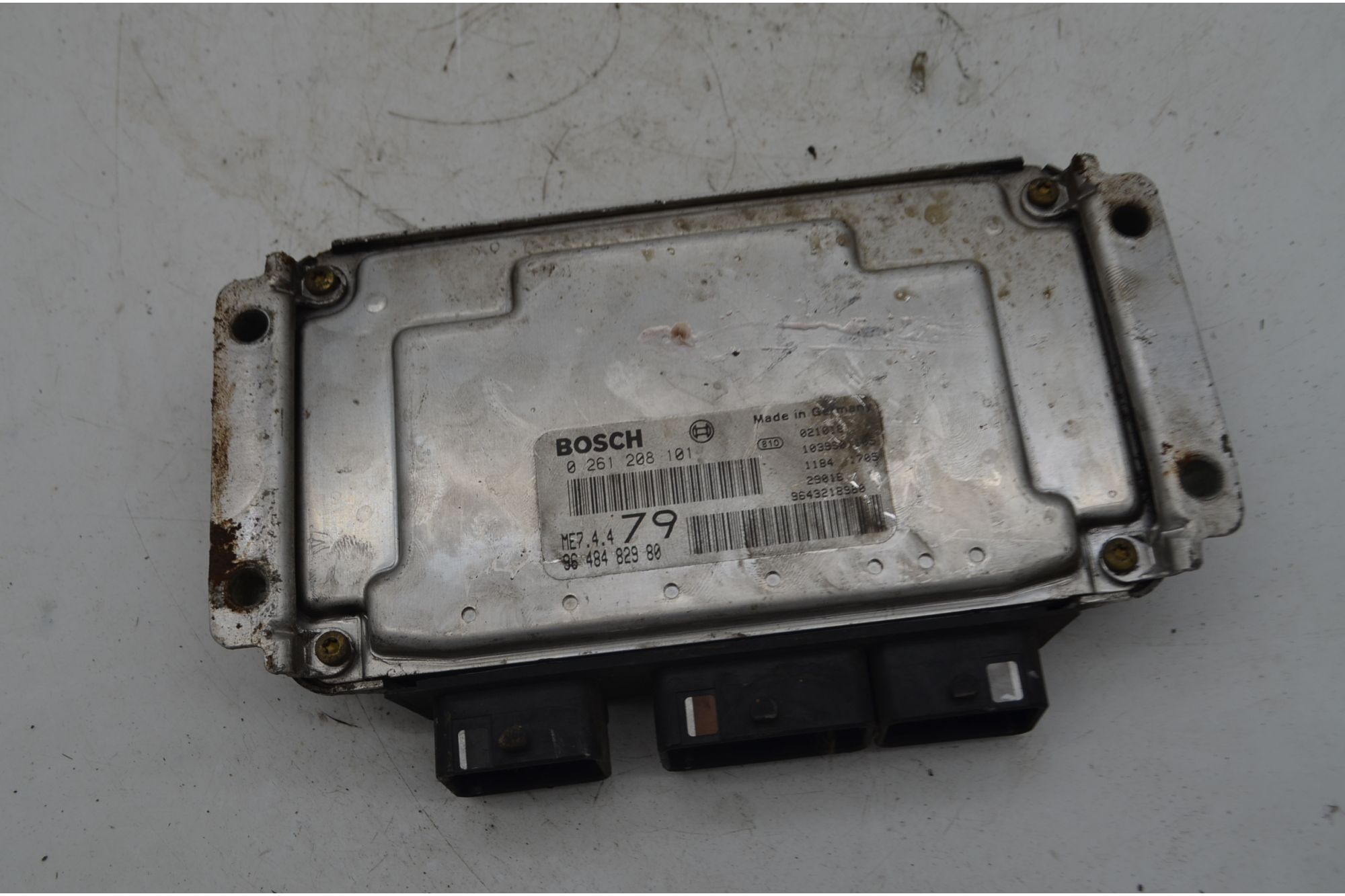 Centralina ECU Peugeot 206 Dal 1998 al 2009 Cod 0261208101  1757414448506