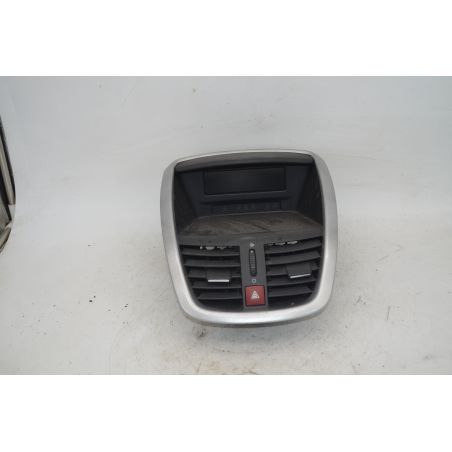 Bocchette Aria Centrale + Display Peugeot 207 Dal 2006 al 2009 Cod 9664483980  1757425437841