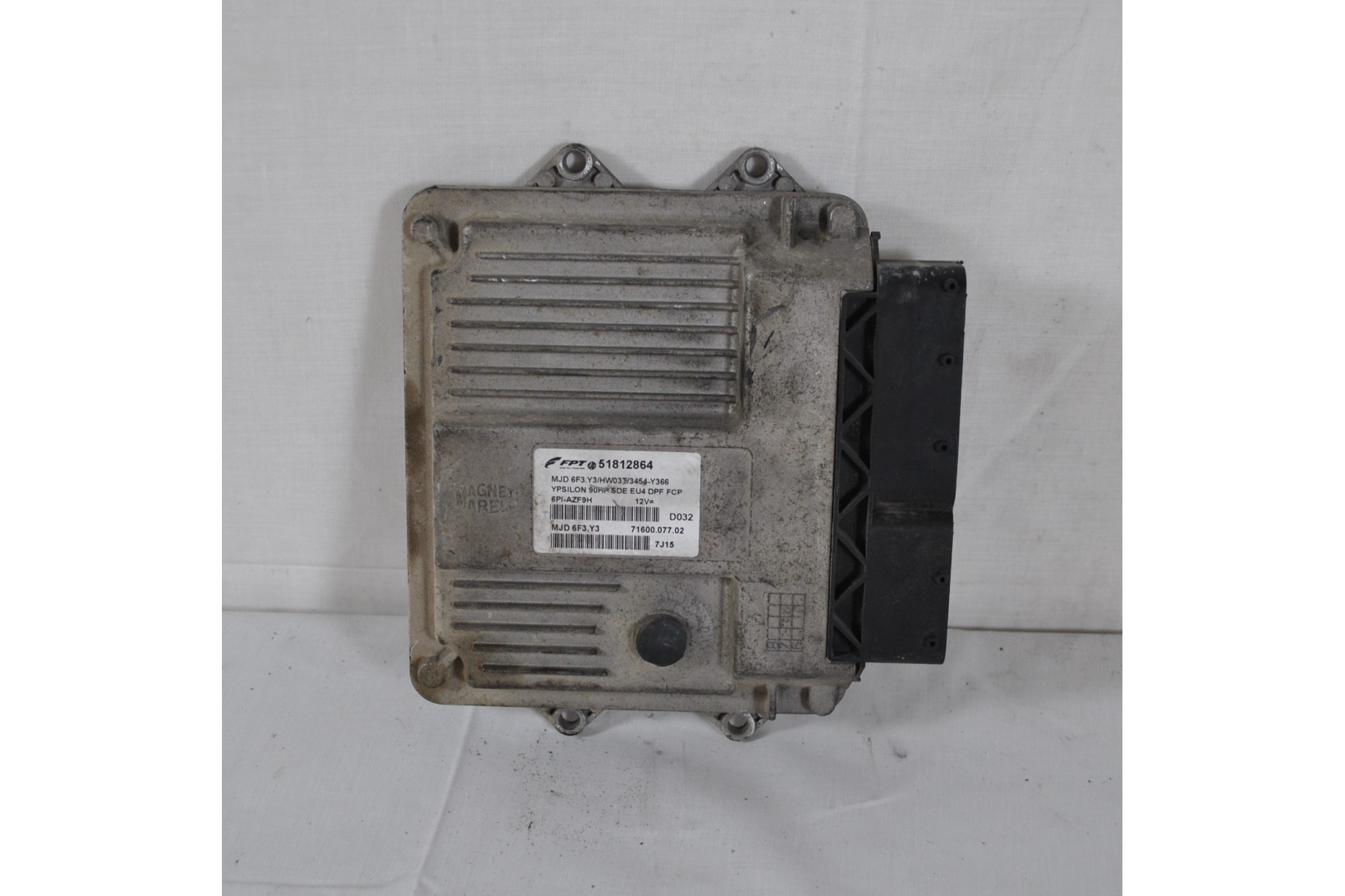 Centralina ECU Lancia Ypsilon Dal 2003 al 2011 Cod 51812864  1623767922348