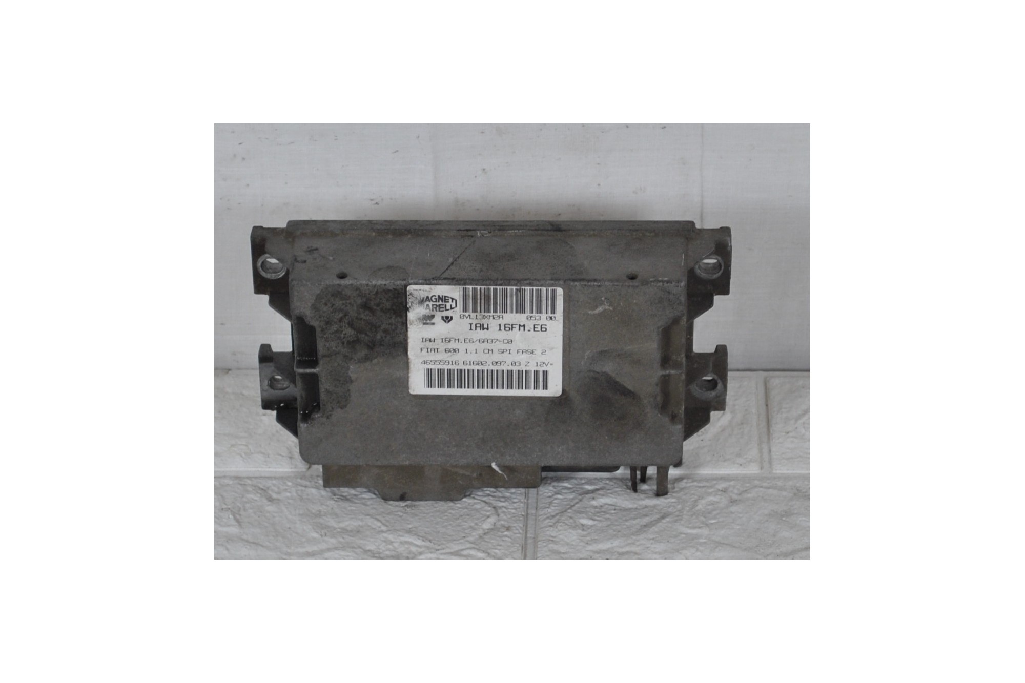 Centralina ECU Fiat Seicento dal 2000 al 2005 Cod 46555916  1624346287001