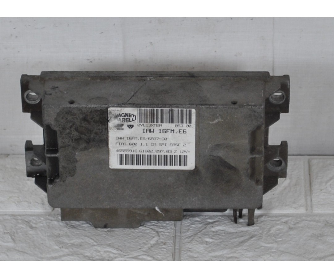 Centralina ECU Fiat Seicento dal 2000 al 2005 Cod 46555916  1624346287001