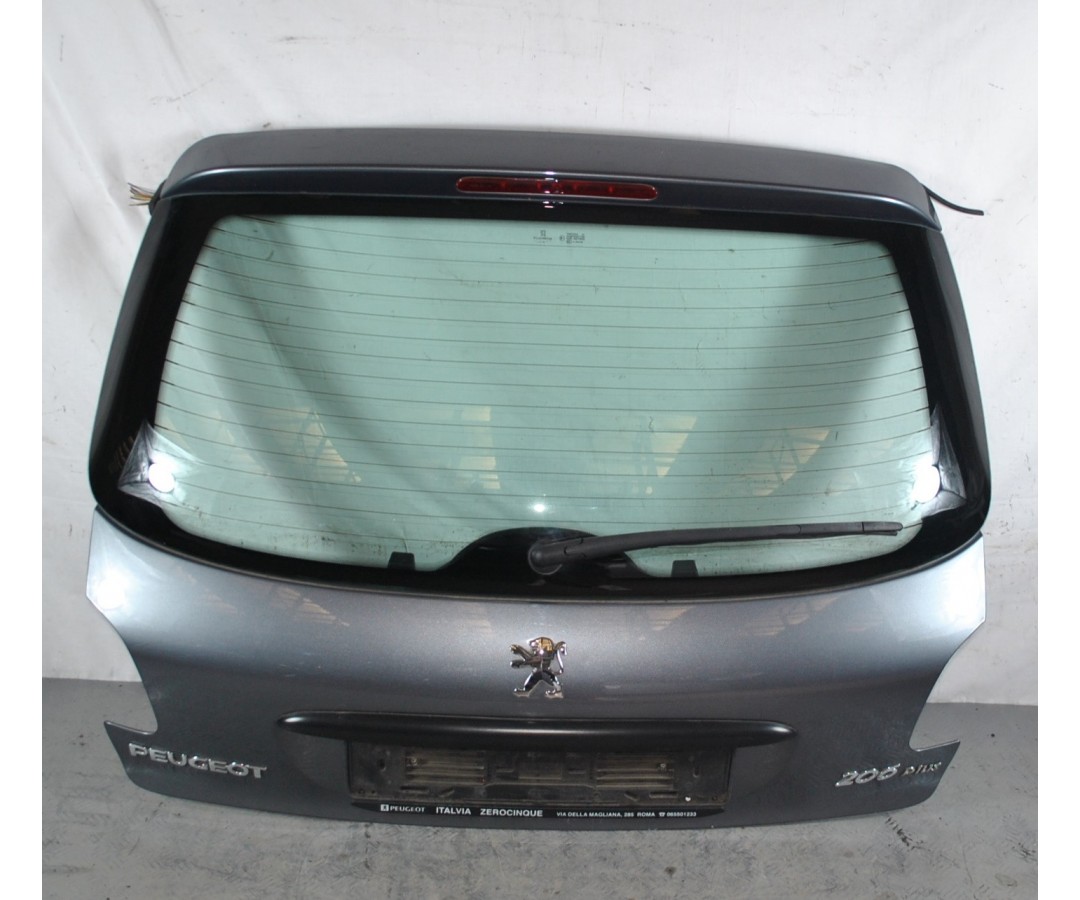 Portellone bagagliaio posteriore Peugeot 206 plus Dal 2009 al 2013  1624369934159