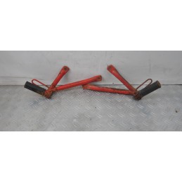 Coppia Pedane Poggiapiedi Honda XL 125 dal 1980 al 1985  1624371488800