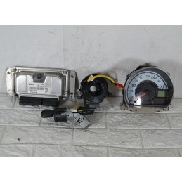 Kit chiave accensione elettronica Peugeot 107 Dal 2005 al 2012 Cod. 89661-0H022  1625123567811