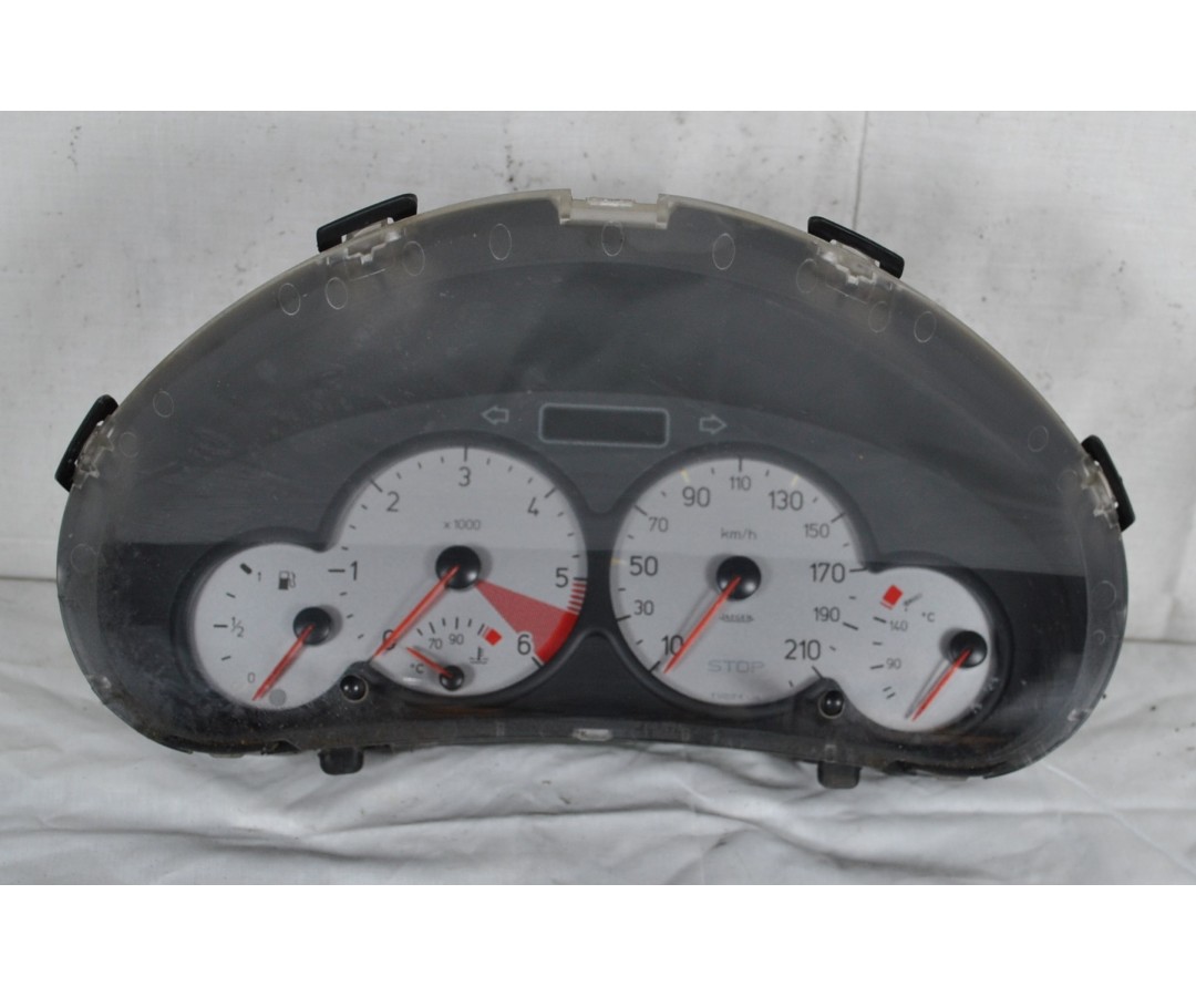 Strumentazione contachilometri completa Peugeot 206 Diesel Dal 1998 al 2012 Cod 000643507  1625131925184